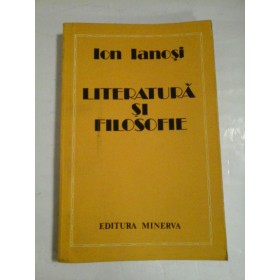 LITERATURA  SI  FILOSOFIE  -  Ion  Ianosi